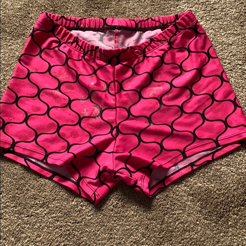 Pink spandex